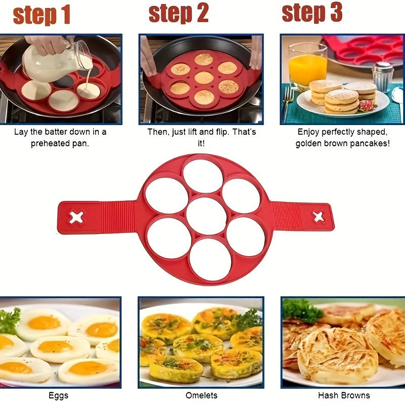 Silicone Non-Stick Pancake & Egg Mold