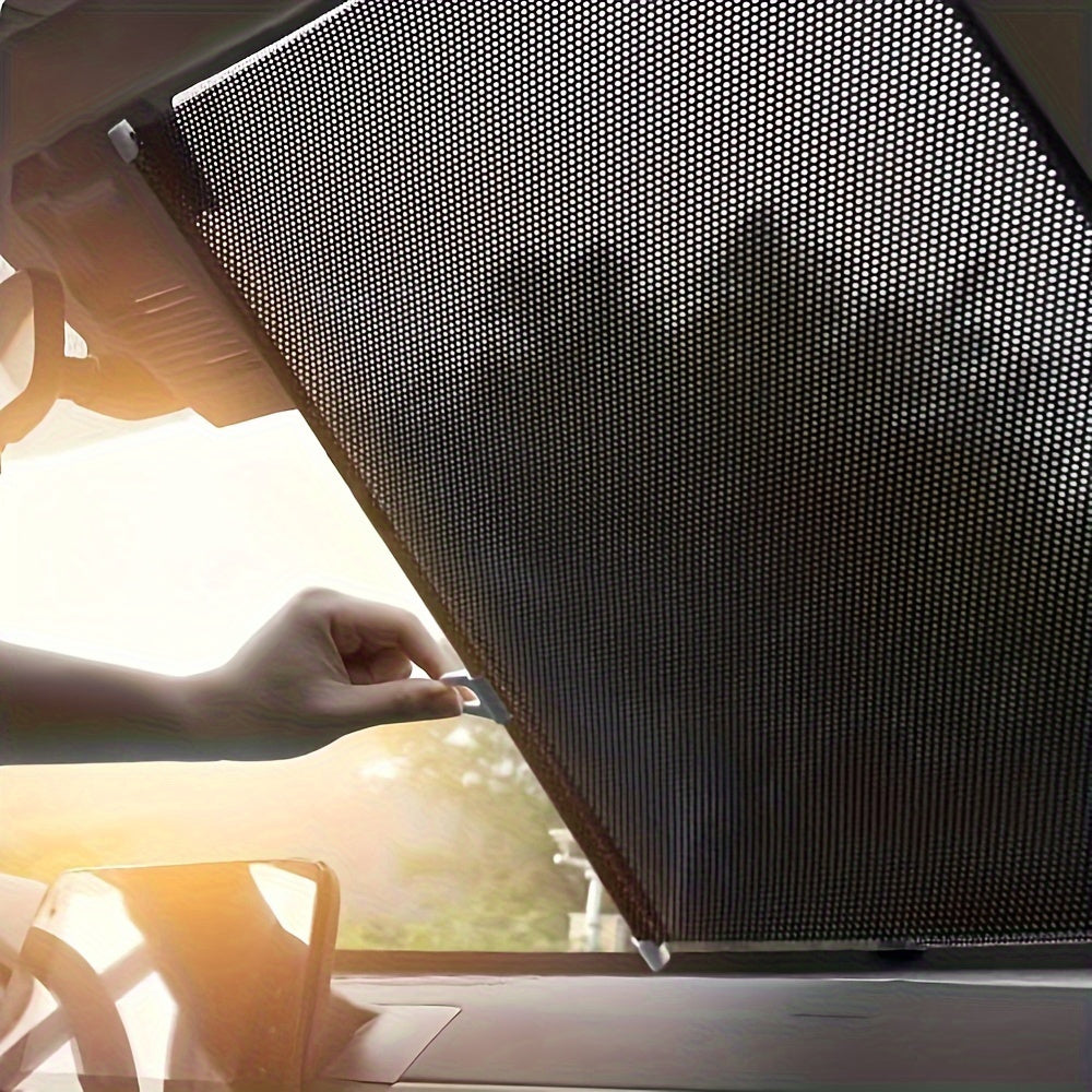 Insulated PVC Windshield Shade for Internal Cooling and Sun Protection