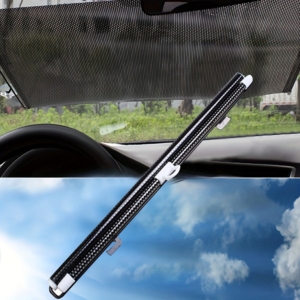 Insulated PVC Windshield Shade for Internal Cooling and Sun Protection