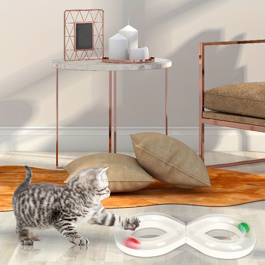 Engaging Track for Indoor Play for Cats