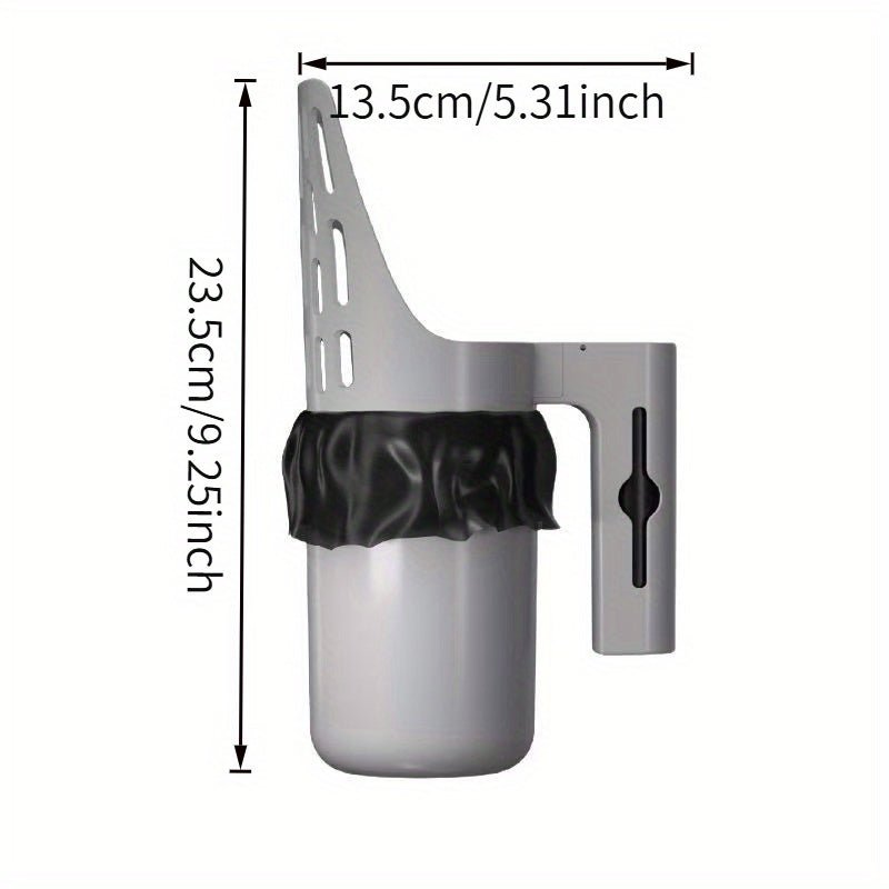 2 - in - 1 Cat Litter Scoop and Trash Can Set with Integrated Bag Dispenser - HazMarket