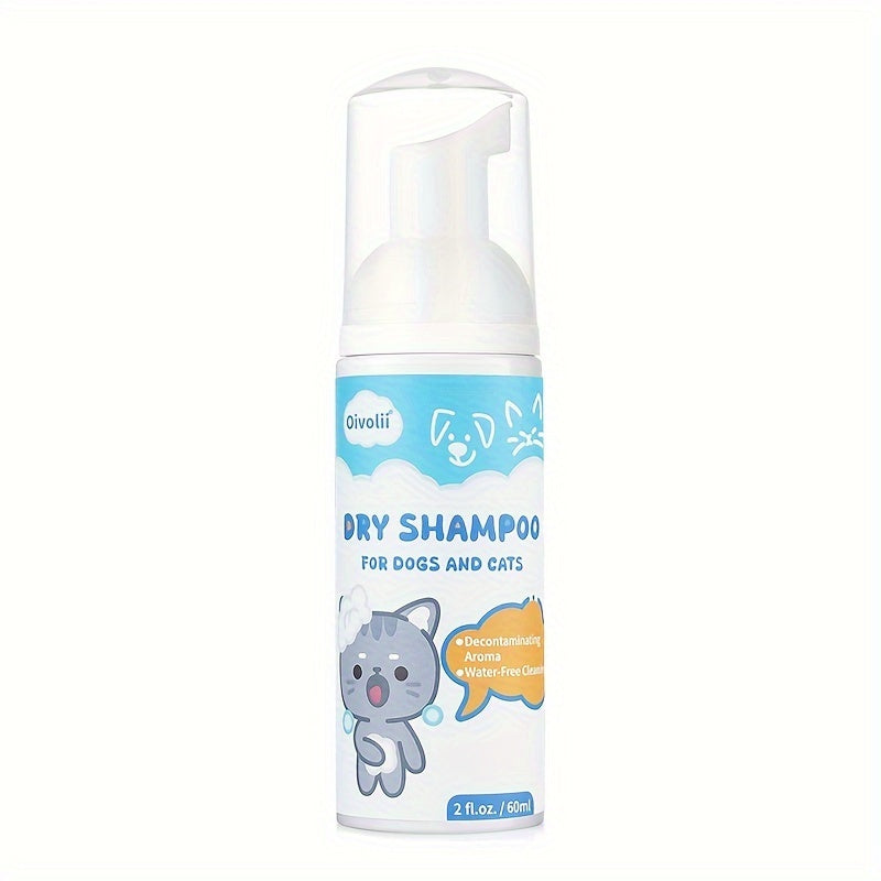 Pet Dry Shampoo Suitable for Cats and Dogs