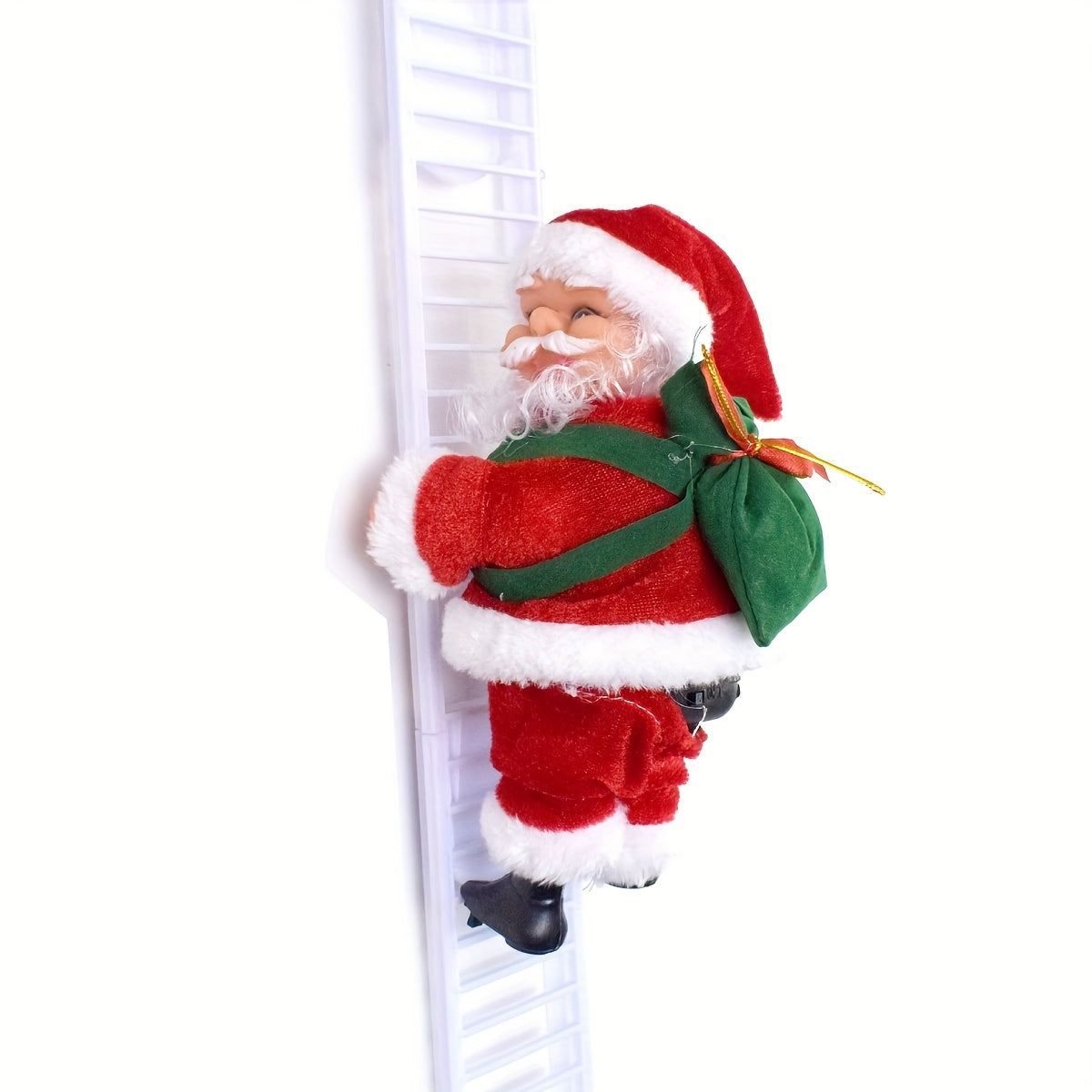 1 Set Singing & Moving Santa Claus Christmas Tree Climbing Decoration