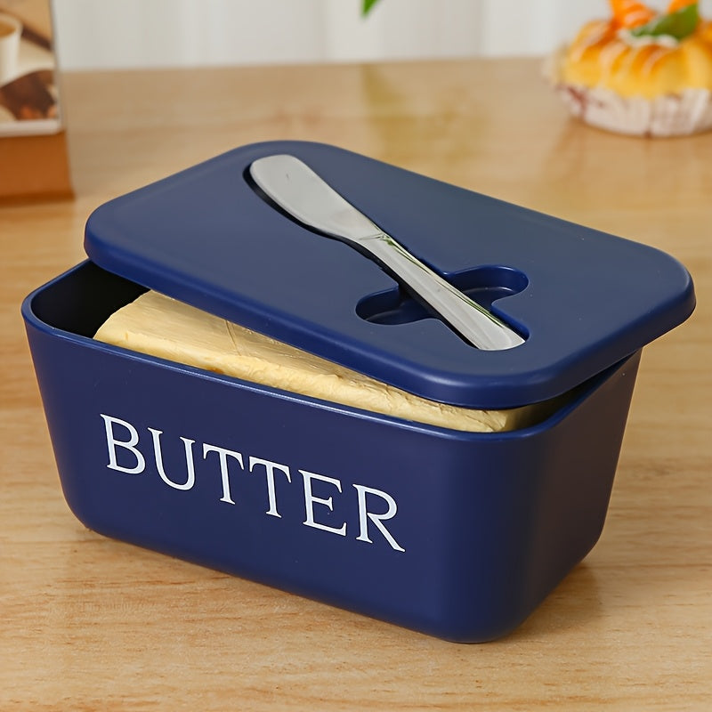 Premium Butter Dish with Knife