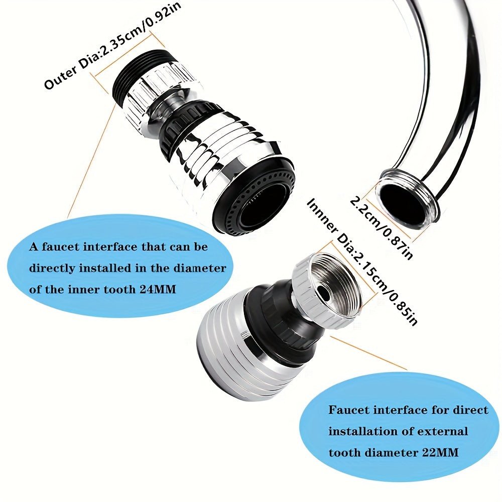 360 Degree Rotating Water Saving Faucet - HazMarket