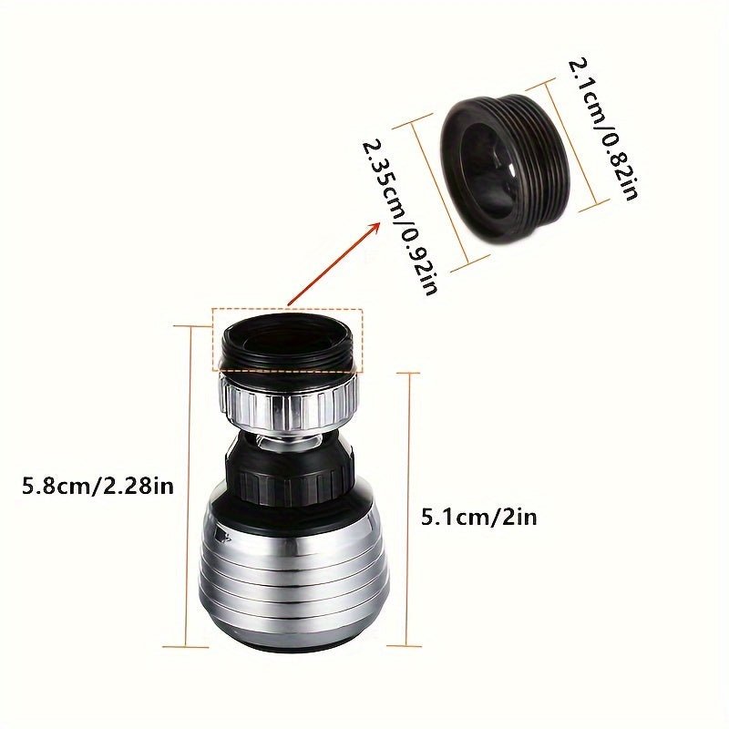 360 Degree Rotating Water Saving Faucet - HazMarket