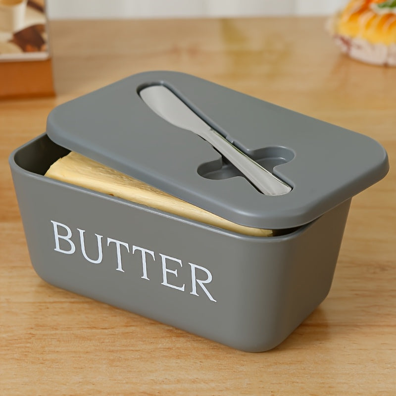 Premium Butter Dish with Knife