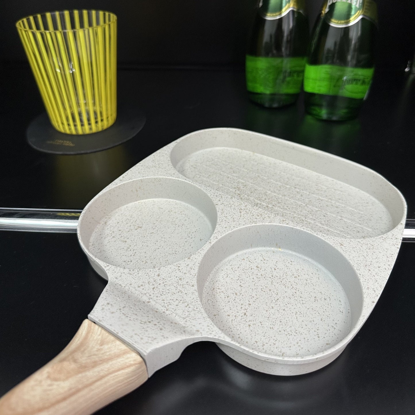 Multi-Section Nonstick Skillet Pan