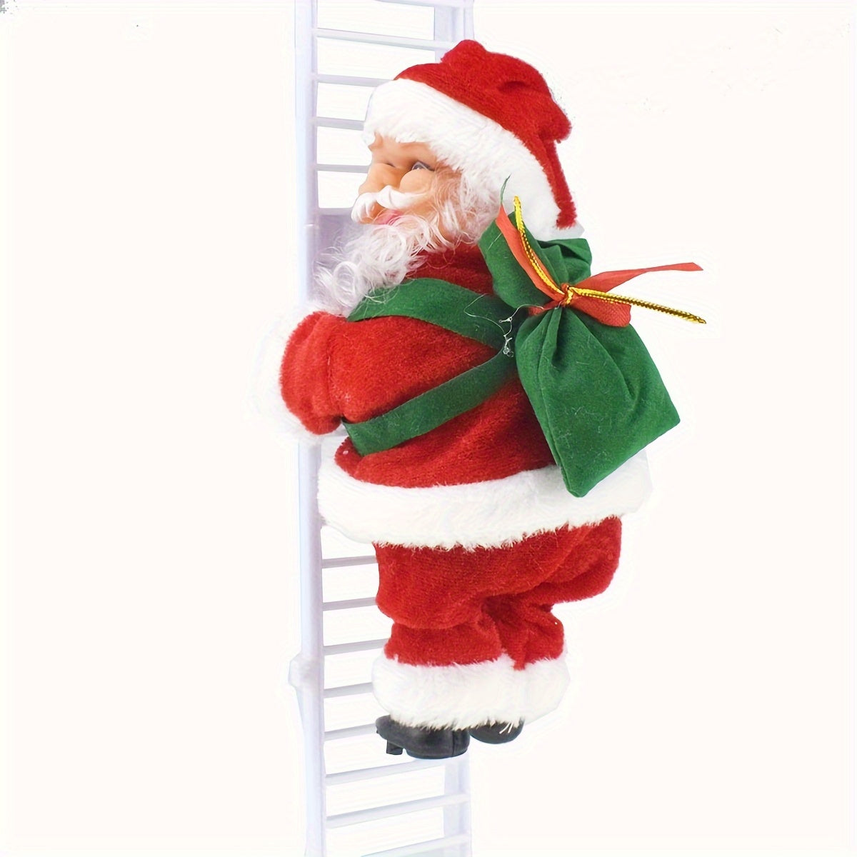 1 Set Singing & Moving Santa Claus Christmas Tree Climbing Decoration