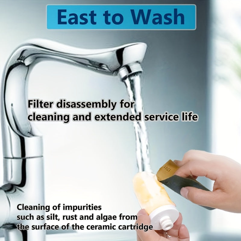 Easy Install Water Purifier with Replaceable Filter Cartridges