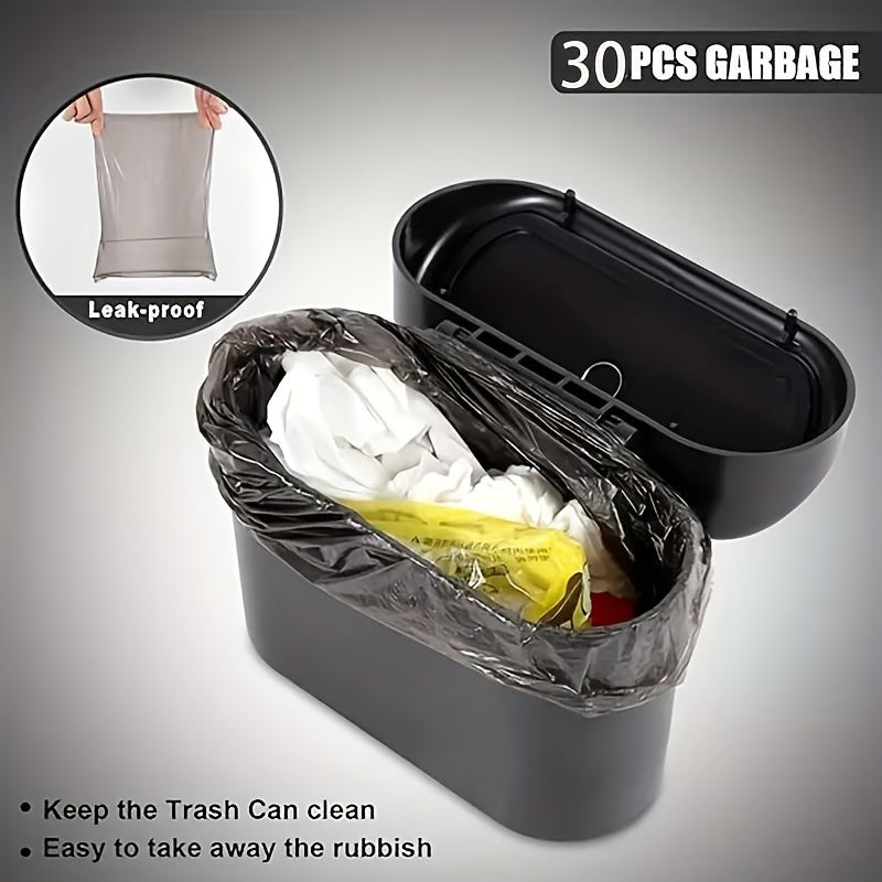 Mini Car Trash Cans with Lids 2pcs