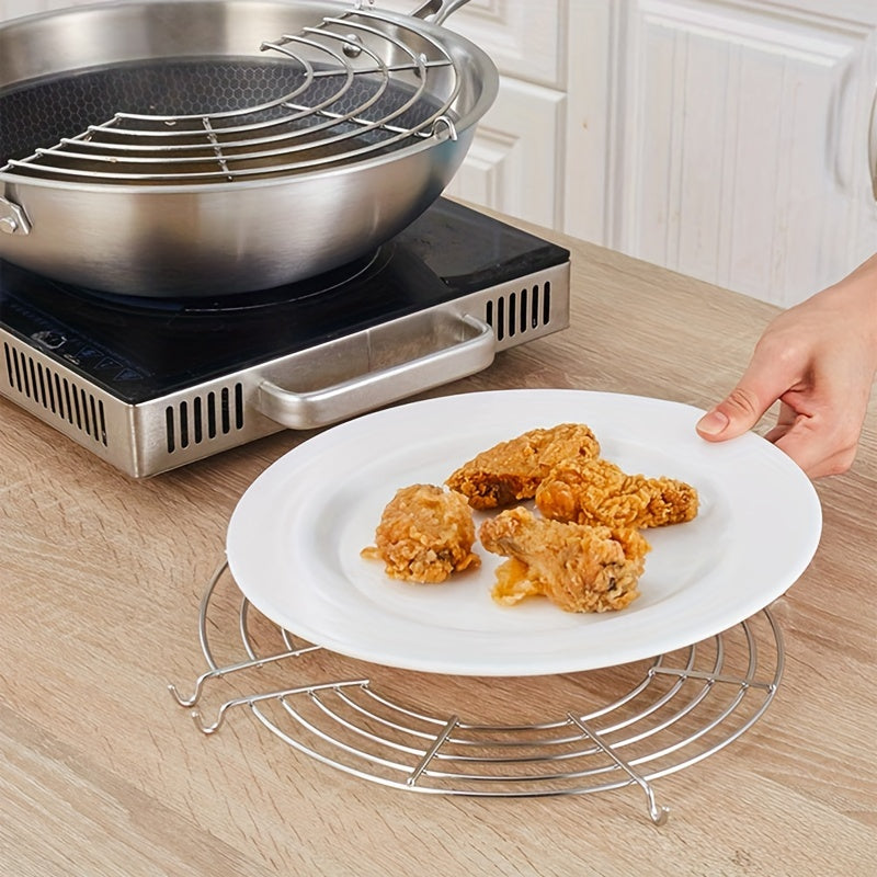 Stainless Steel Oil Draining Rack
