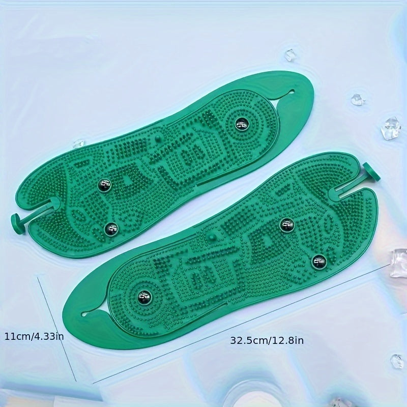 1 Pair of Silicone Acupressure Massage Slippers