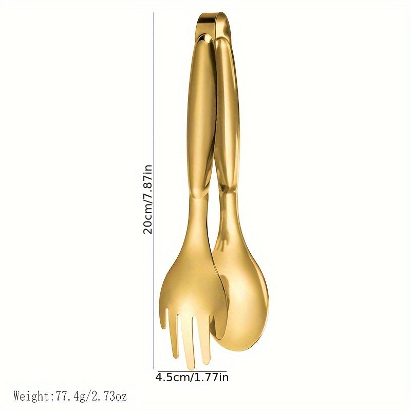 Elegant Stainless Steel Serving Tongs