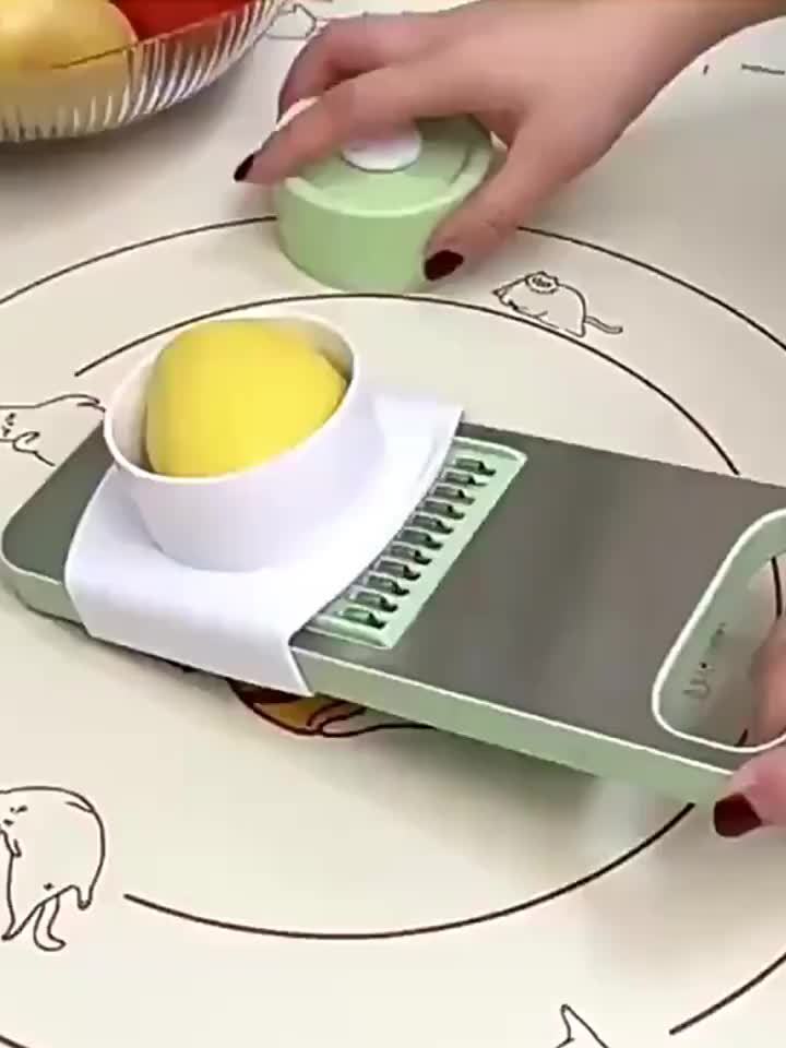 7pcs Stainless Steel Multifunctional Vegetable Slicer and Grater Set - HazMarket