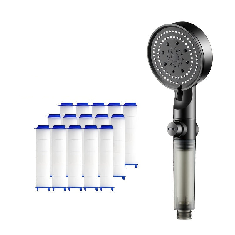 5-Mode Adjustable Shower Head with Filter