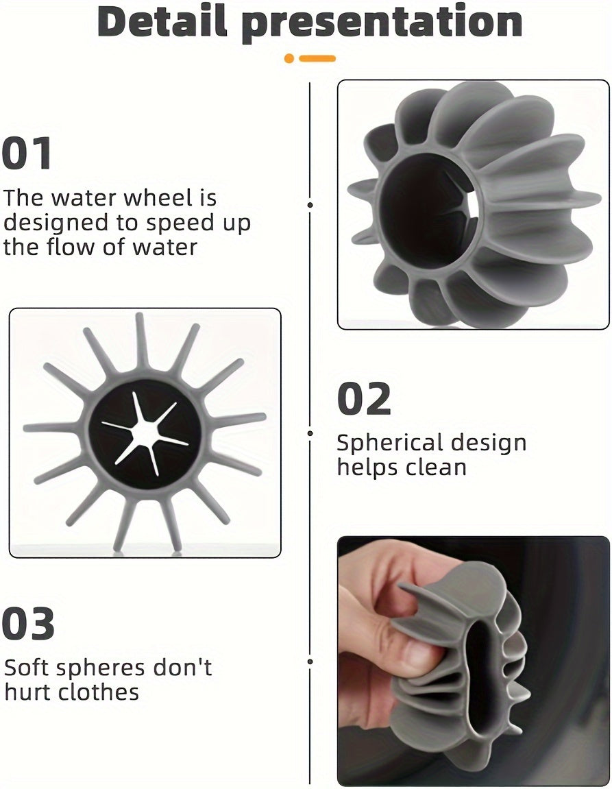 Anti-Tangle Soft Washing Machine Balls for Wrinkle-Free Clothes