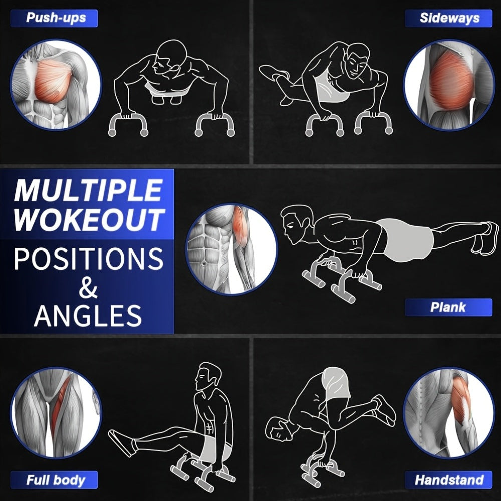 2pcs Push Up Stands Handle for Floor Workouts