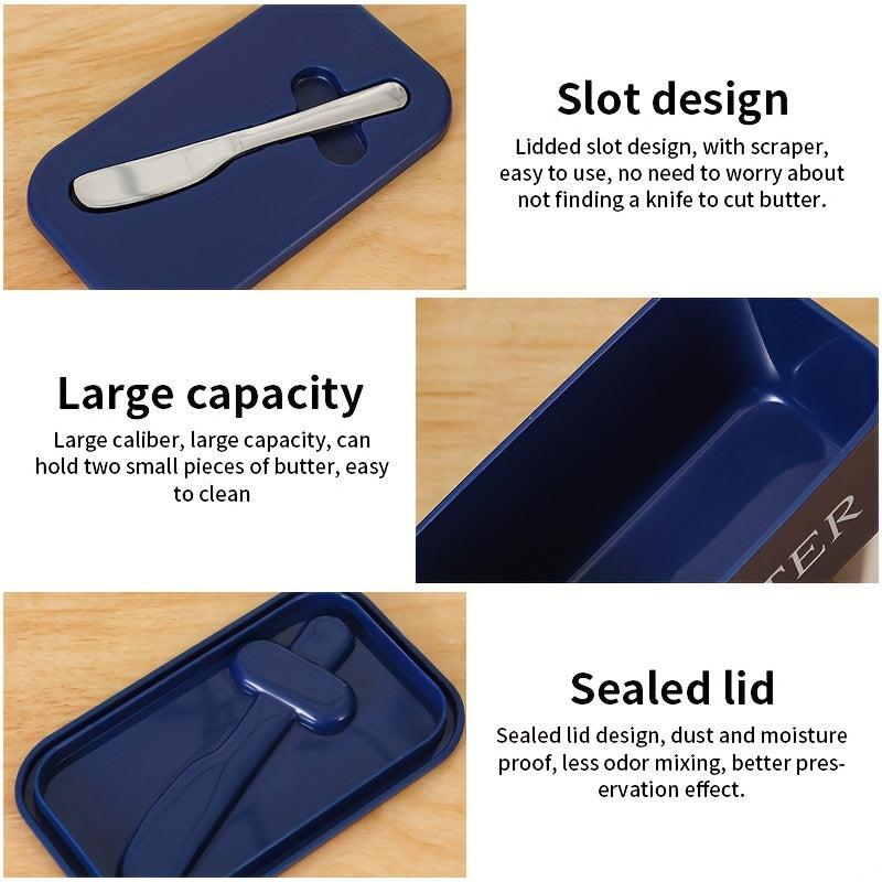 Premium Butter Dish with Knife