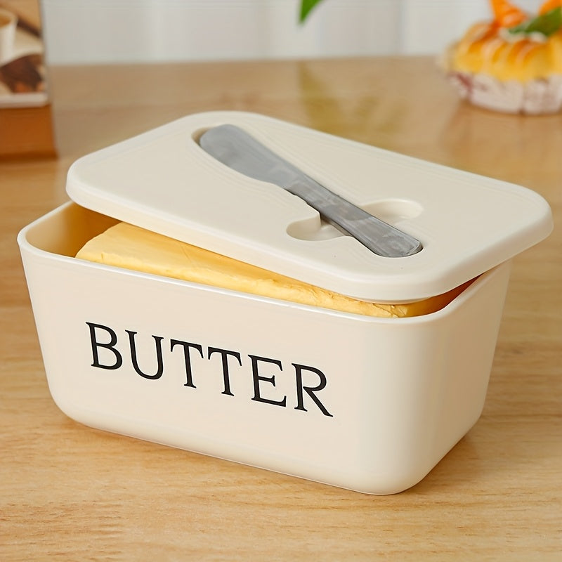 Premium Butter Dish with Knife