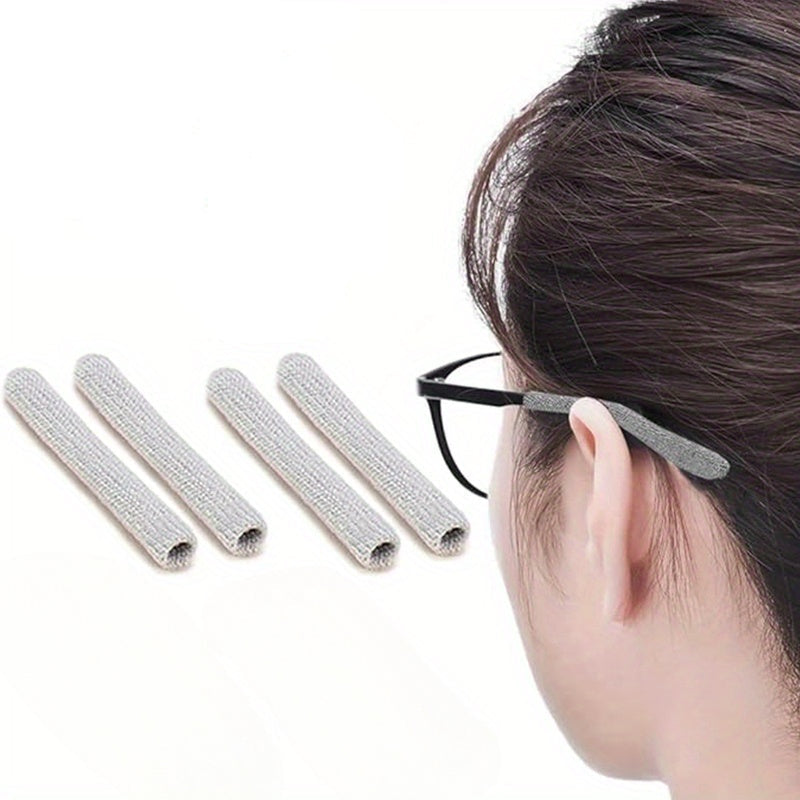 4pcs Anti-Slip Elastic Eyeglass Ear Pads