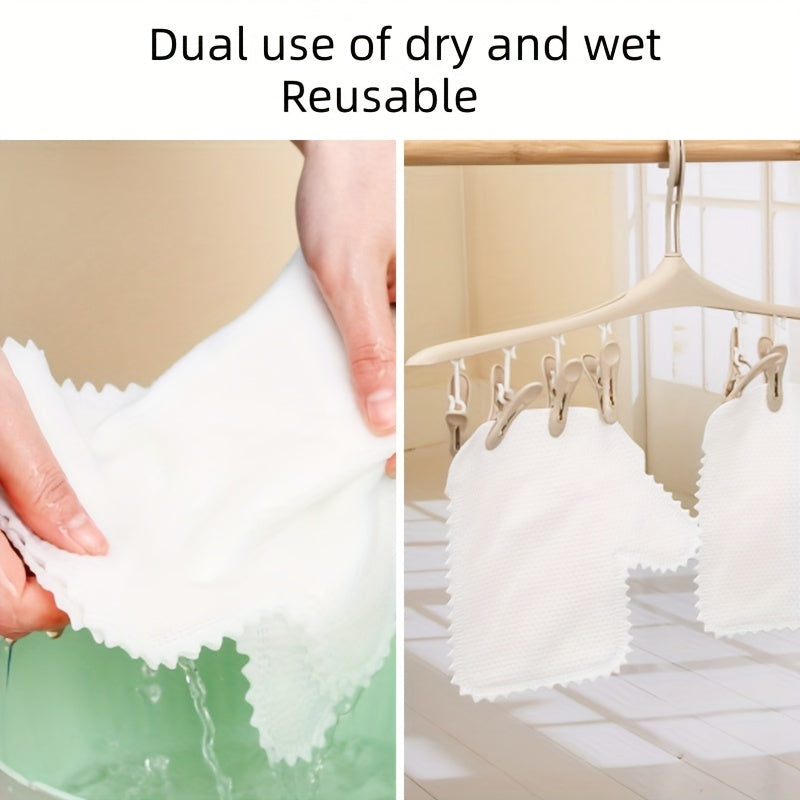 30pcs Reusable Dust Removal Cleaning Gloves