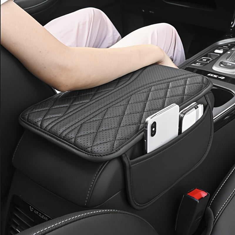 Car Armrest Pad with Storage
