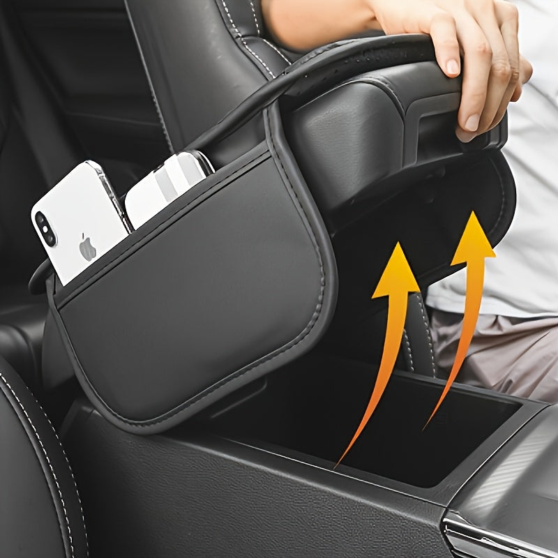 Car Armrest Pad with Storage