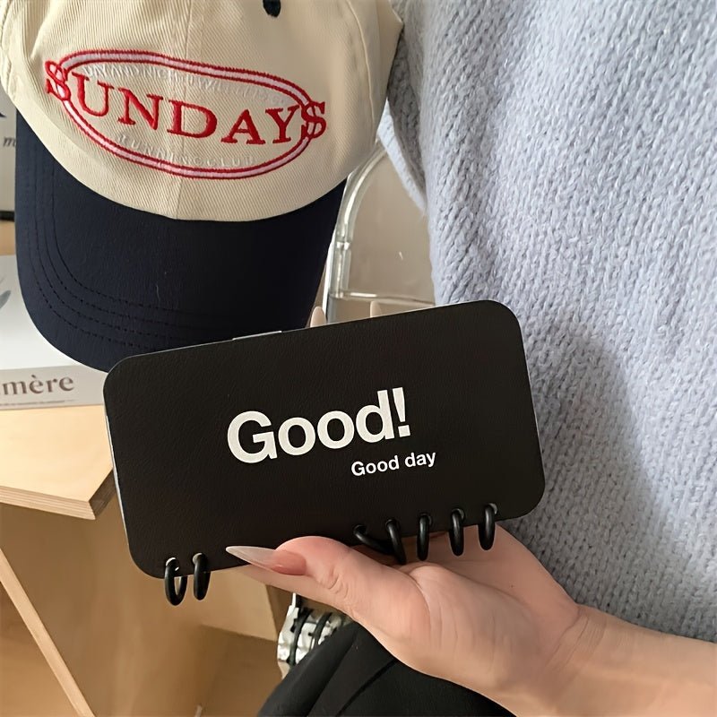 Creative Flip Notebook Style iPhone Case - HazMarket