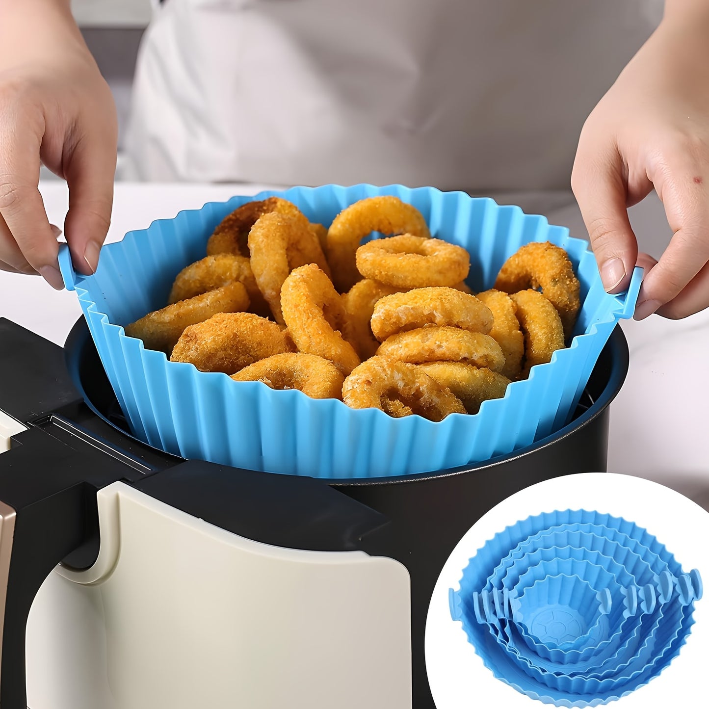 6pcs Silicone Air Fryer Liners