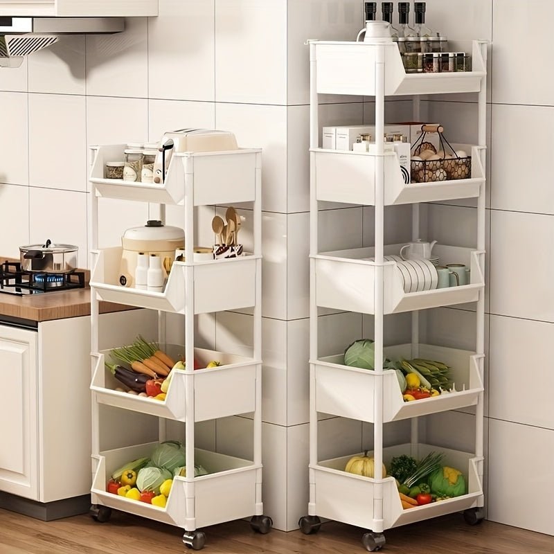 Durable Multi - Layer Organizer Rack with Wheels - HazMarket