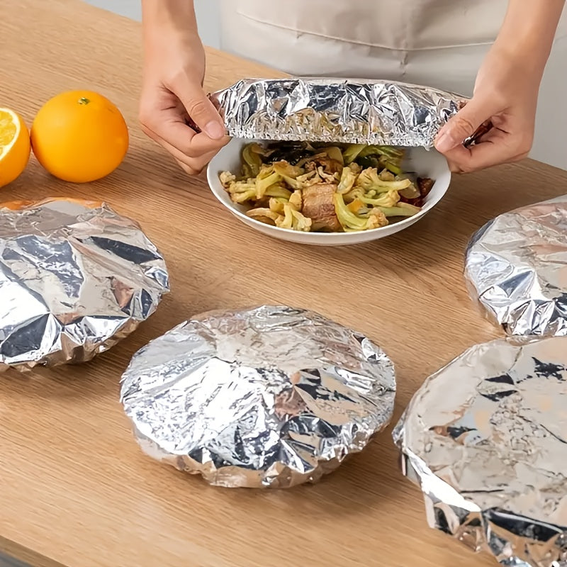 Heat-Resistant Reusable Aluminum Foil Covers