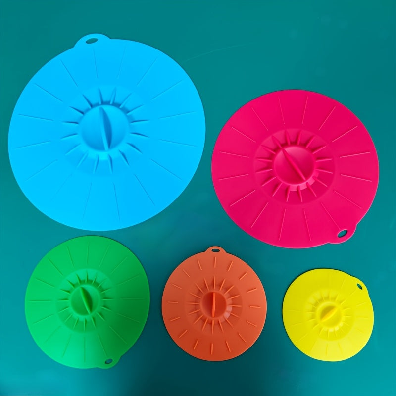 Reusable Suction Cover Lids Set