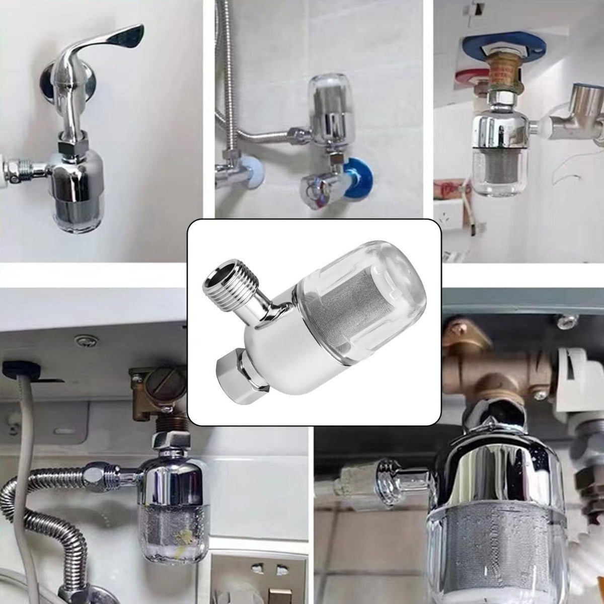 High - Pressure Pre - Filter Water Purifier for Showers, Sinks, and Washing Machines - HazMarket