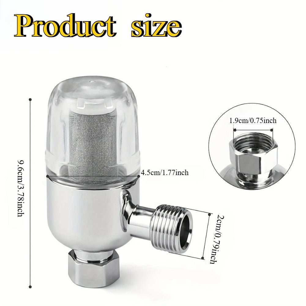 High - Pressure Pre - Filter Water Purifier for Showers, Sinks, and Washing Machines - HazMarket