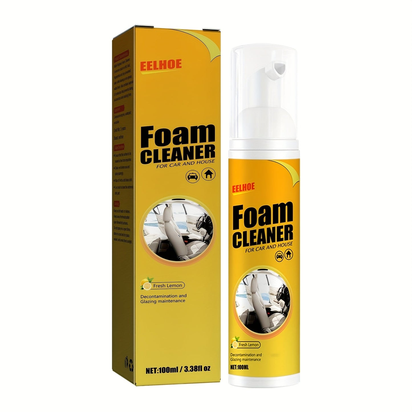 Multi - Purpose Car Foam Cleaner - HazMarket
