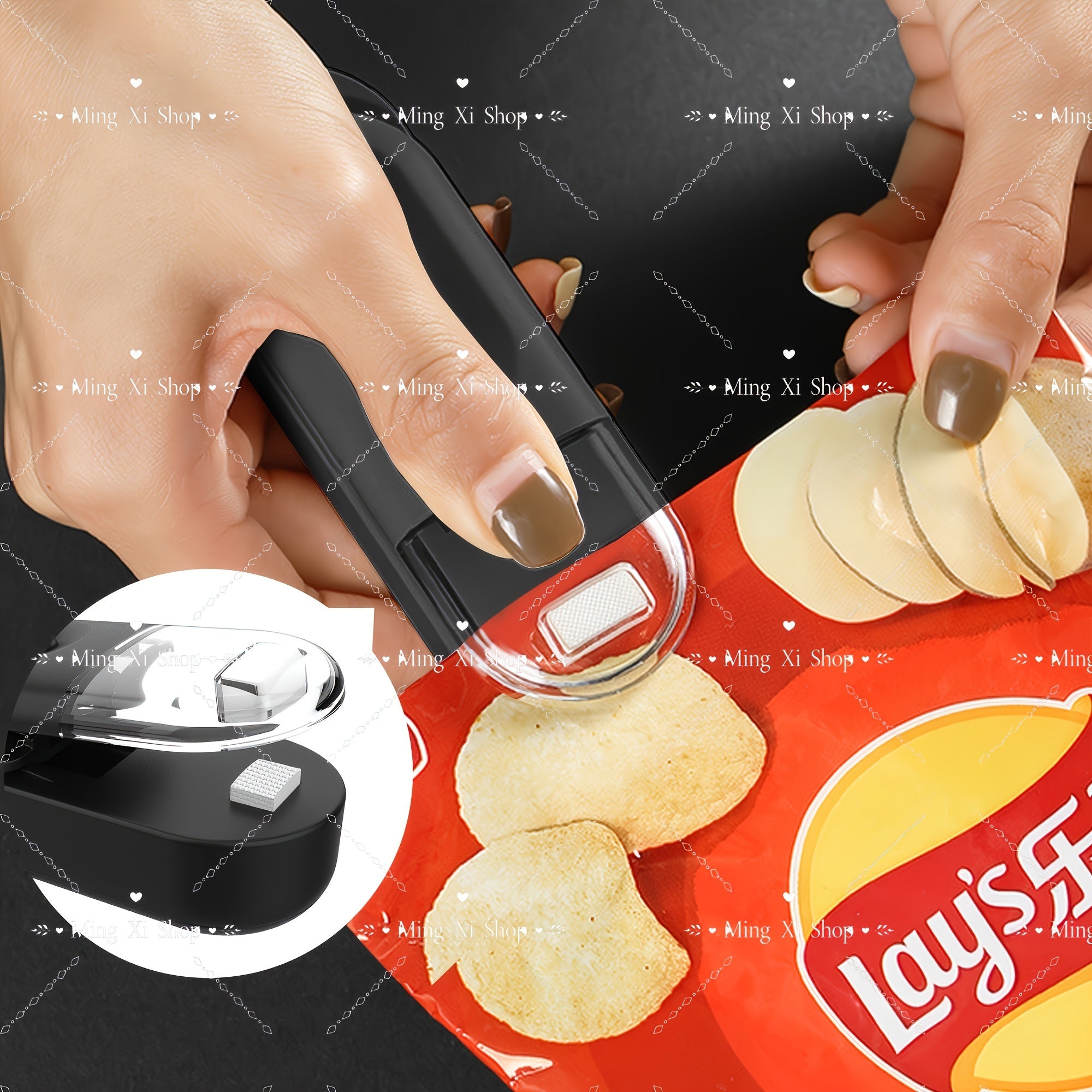 Portable 2 - in - 1 Heat Vacuum Sealer & Cutter - HazMarket