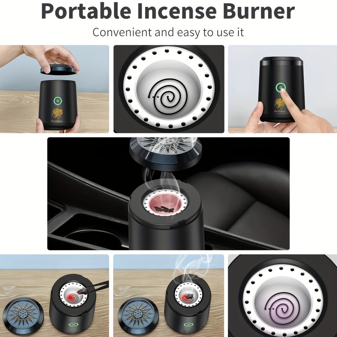 Portable Electric Bakhoor Burner - HazMarket