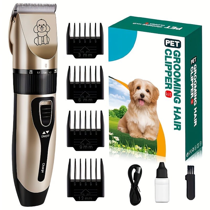 Professional Pet Electric Clipper Kit For Dogs and Cats - HazMarket