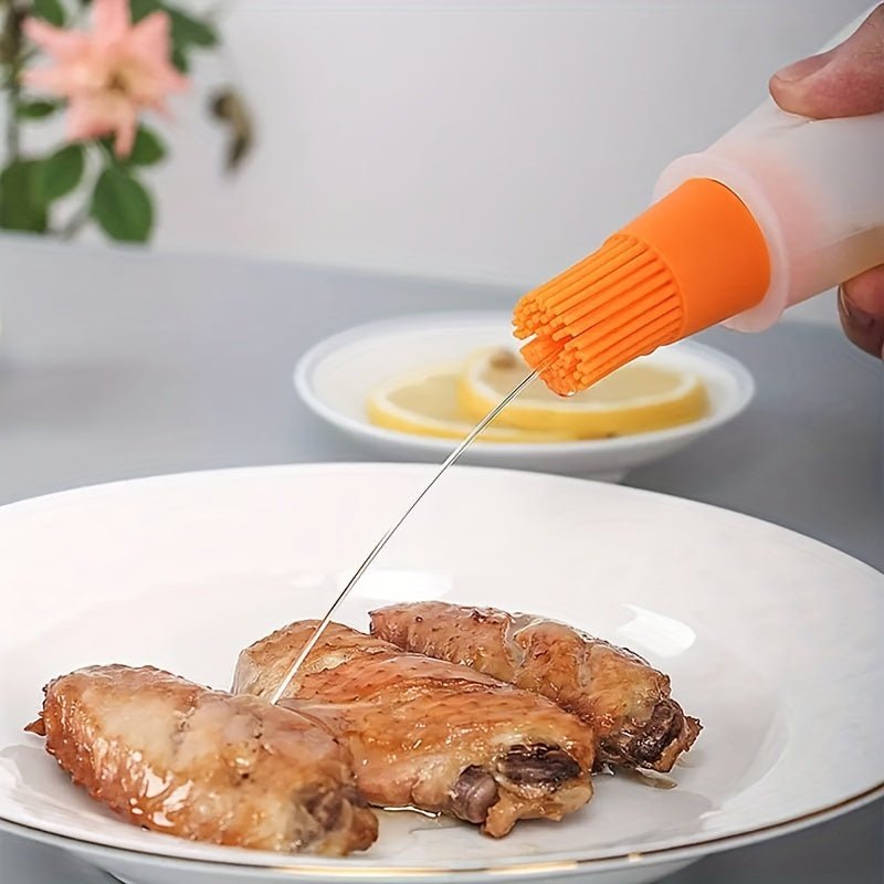 Silicone Oil Brush with Integrated Bottle - HazMarket