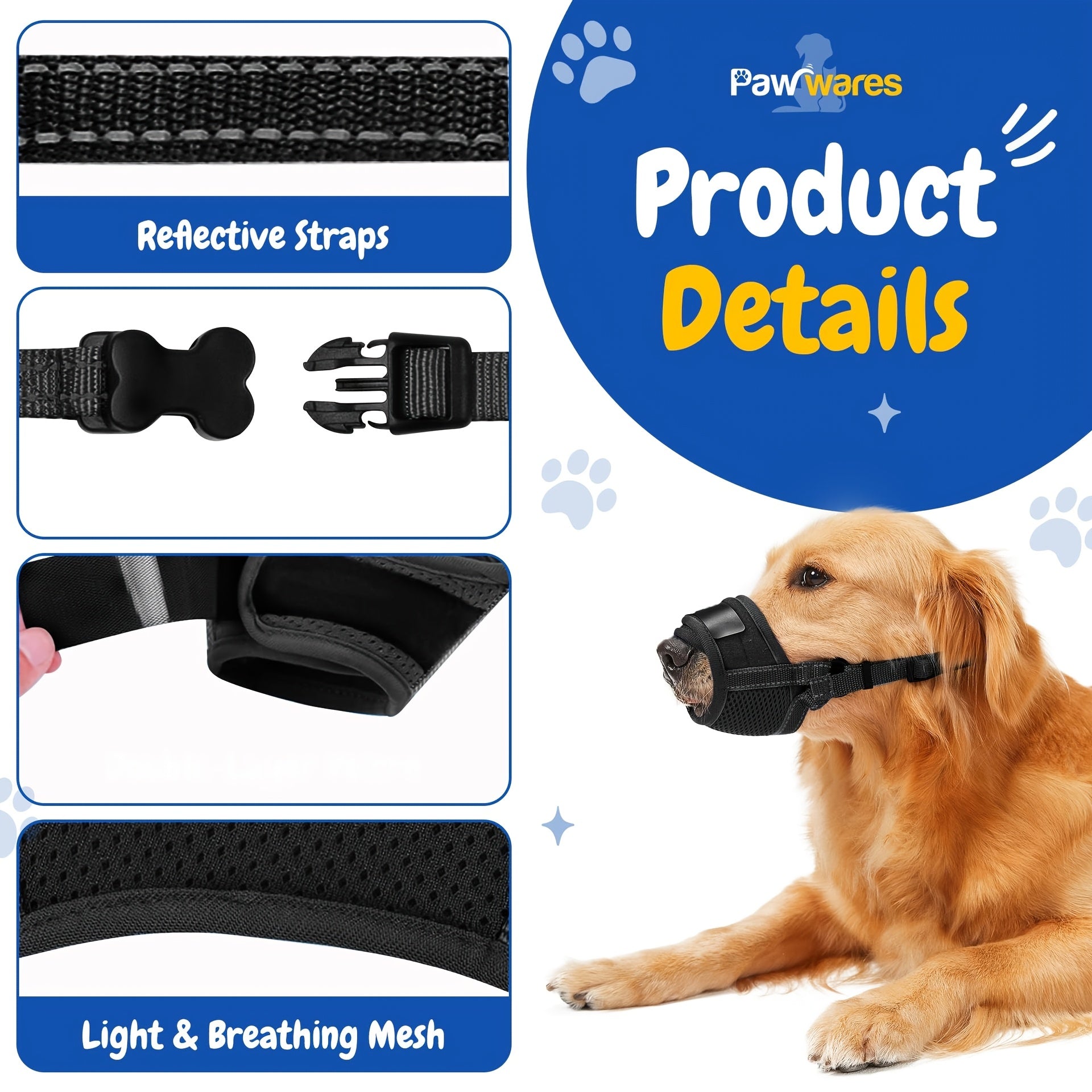 Soft Bite - Proof Muzzle for Dogs - HazMarket