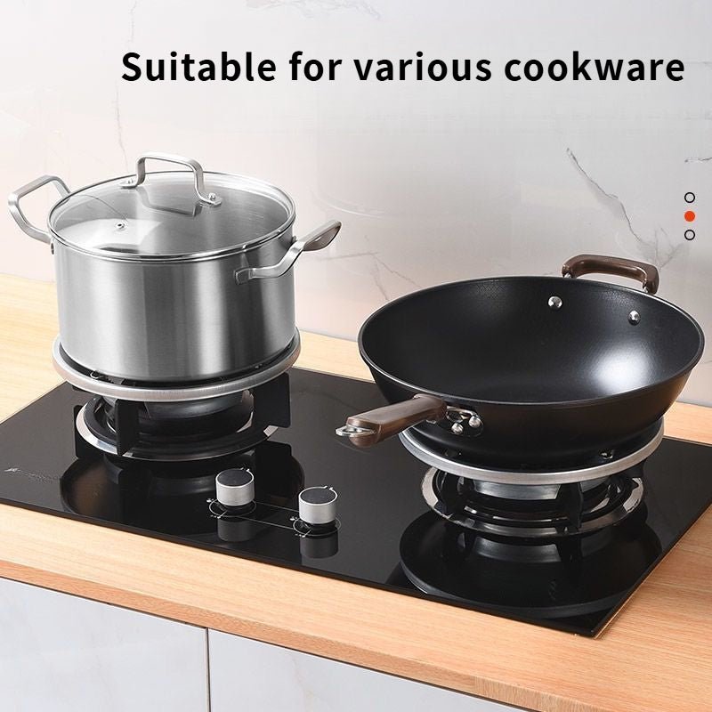 Stainless Steel 8 - Hole Kitchen Gas Stove Cover - HazMarket