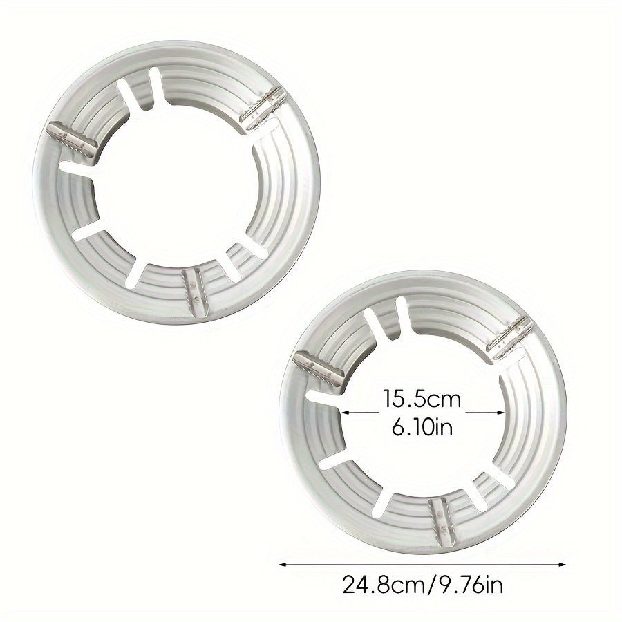 Stainless Steel 8 - Hole Kitchen Gas Stove Cover - HazMarket