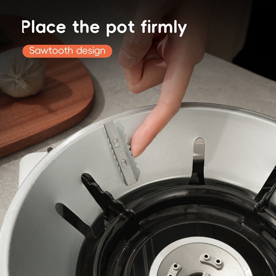Stainless Steel 8 - Hole Kitchen Gas Stove Cover - HazMarket