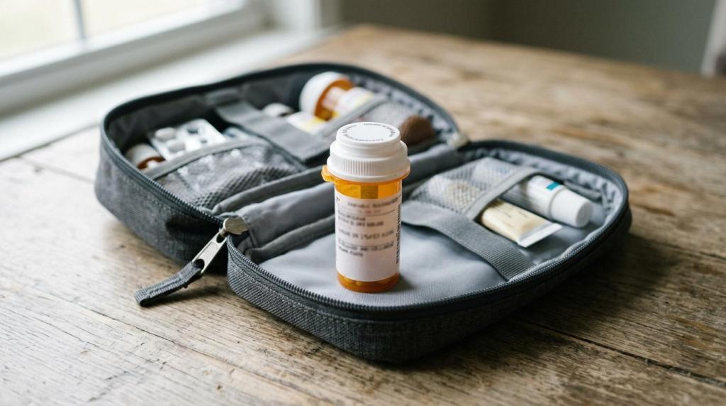 Pill Organizers for Travel, Work, and Daily Support