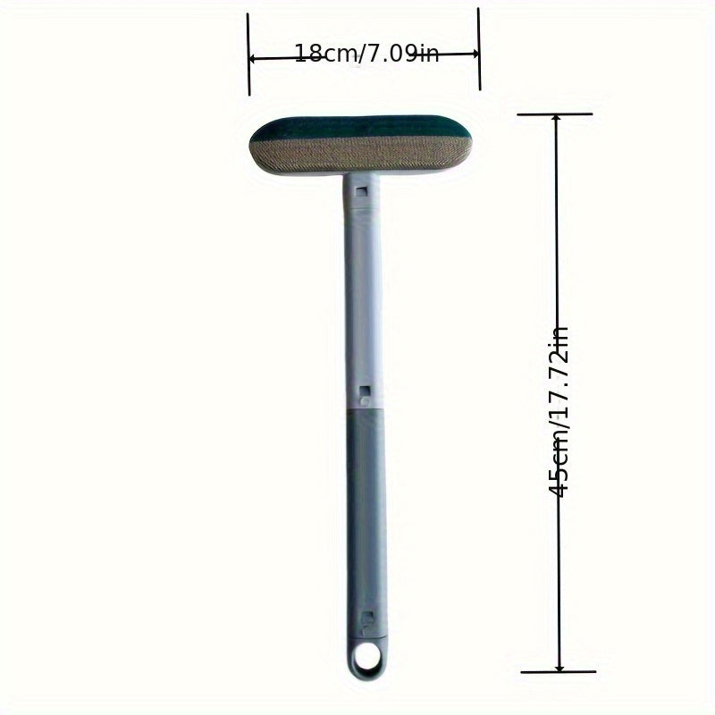 Long-Handle Pet Hair Remover Brush