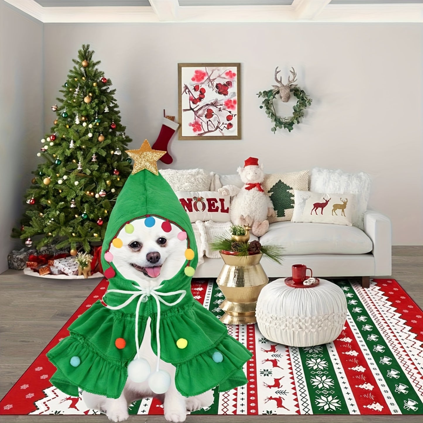 Christmas Tree Pet Costume