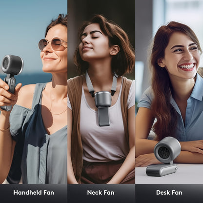 Mini Fan with Digital isplay