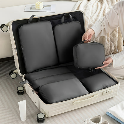 6pcs Compression Packing Travel Storage Bags Set