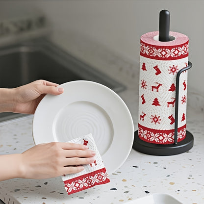 Thickened 3-Layer Christmas Kitchen Paper